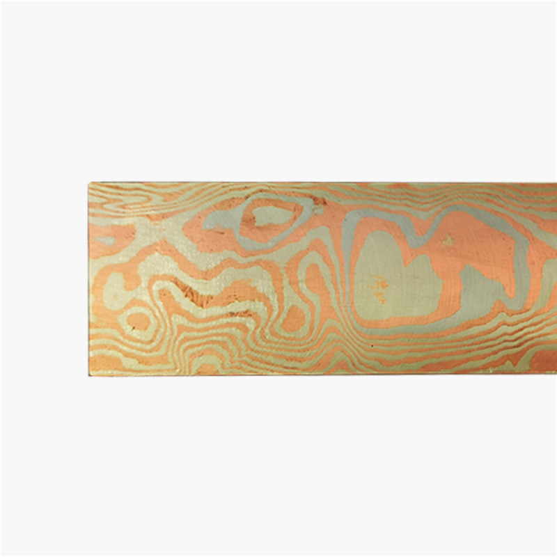 Damas Mokume Cuivre/Maillechort - Wild