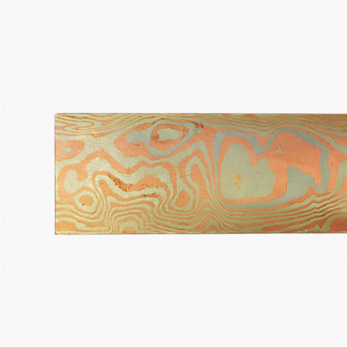 Damas Mokume Cuivre/Maillechort - Wild