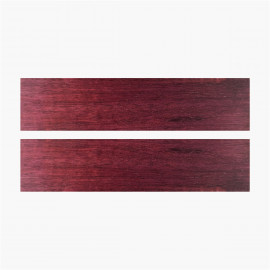 Plaquettes Amarante - stabilise - 45x6x145mm