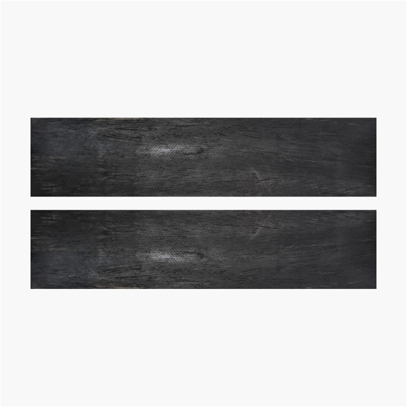 Plaquettes de bois d'ebene naturel - 30 x 5 x 130 mm