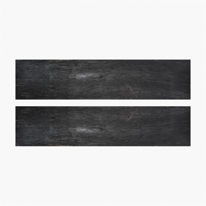 Plaquettes de bois d'ebene naturel - 30 x 5 x 130 mm