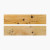 Natural juniper blisters - 130 x 30 x 6 mm