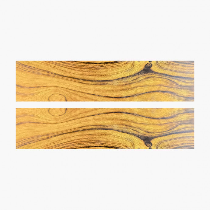Plaquettes Bois de fer - naturel - 40 x 5 x 130 mm
