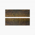 Plaquettes Bouleau Madre - stabilisé marron - 39x9x165mm