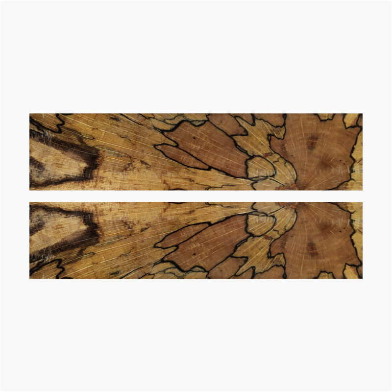 Plaquettes hetre echauffe stabilisé - 35x5x130