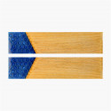 Plaquettes hybride HONEYCOMB- FRÊNE stab. - Mitre BLEUE