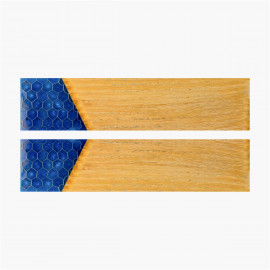 Plaquettes hybride HONEYCOMB- FRÊNE stab. - Mitre BLEUE