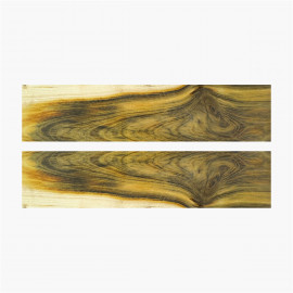 Plaquettes de bois de pistachier naturel - 28 x 5 x 128 mm