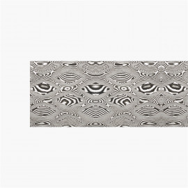 Acier damas carbone forgé DSC - Rhombi