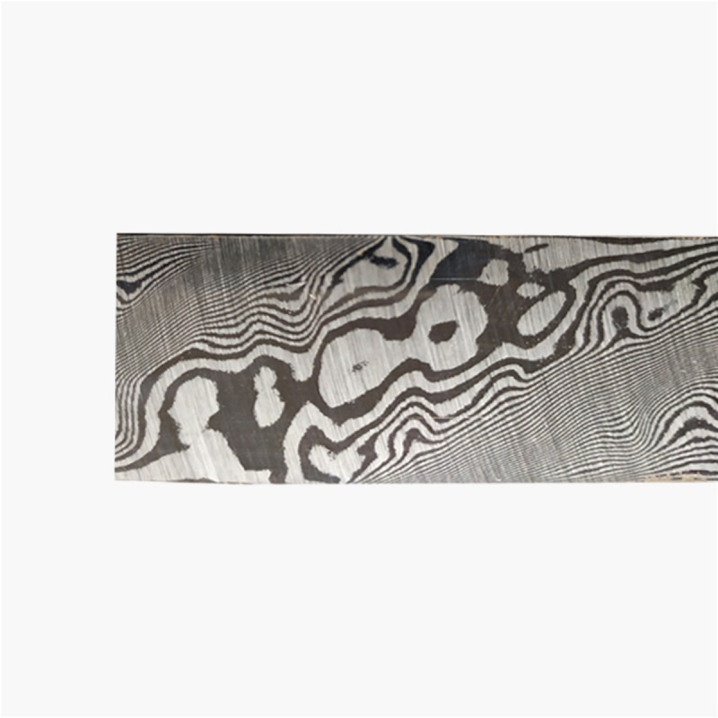 Geschmiedete Carbon Damas Stahl DSC - Twist