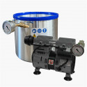 NOVAVOID - Vacuum chamber and pump for stabilization