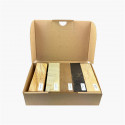 Set de 5 blocs de bois exotiques pour stabilisation