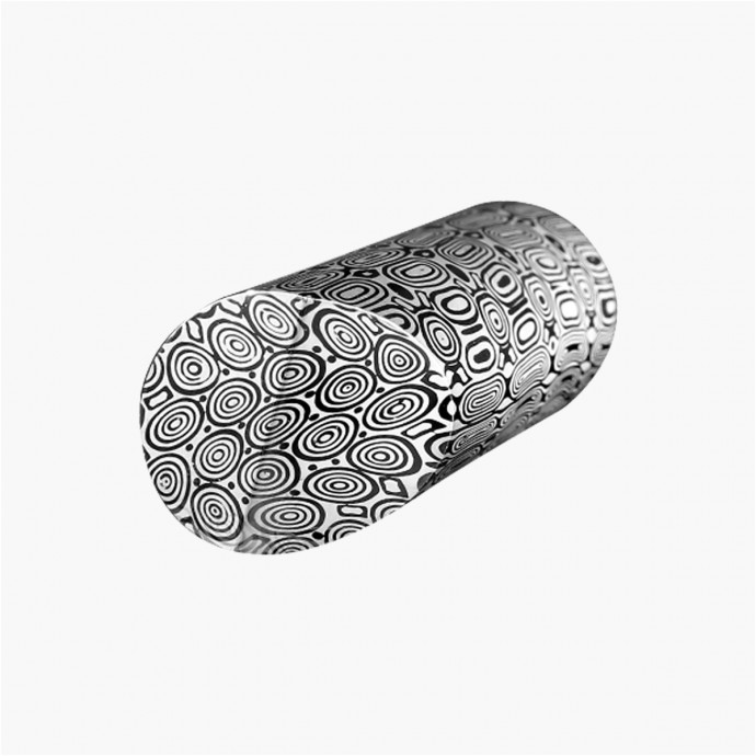 Rund austenitischer Edelstahl Damaskus - Damasteel® DS95X - Fenja