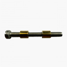 Vis loveless - Vis inox / Ecrous laiton Ø 7 x 40 mm (x10pcs)