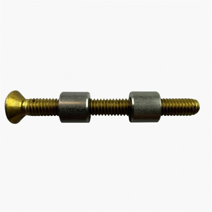 Vis loveless - Vis laiton / Ecrous inox Ø 7 x 40 mm (x10pcs)