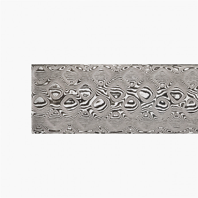 DSC forged carbon damas steel - Pyramid