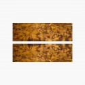 Plaquettes Bouleau Madre - stabilisé - 45 x 145 x 5 mm