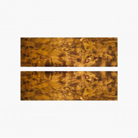 Plaquettes Bouleau Madre - stabilisé - 45 x 145 x 5 mm