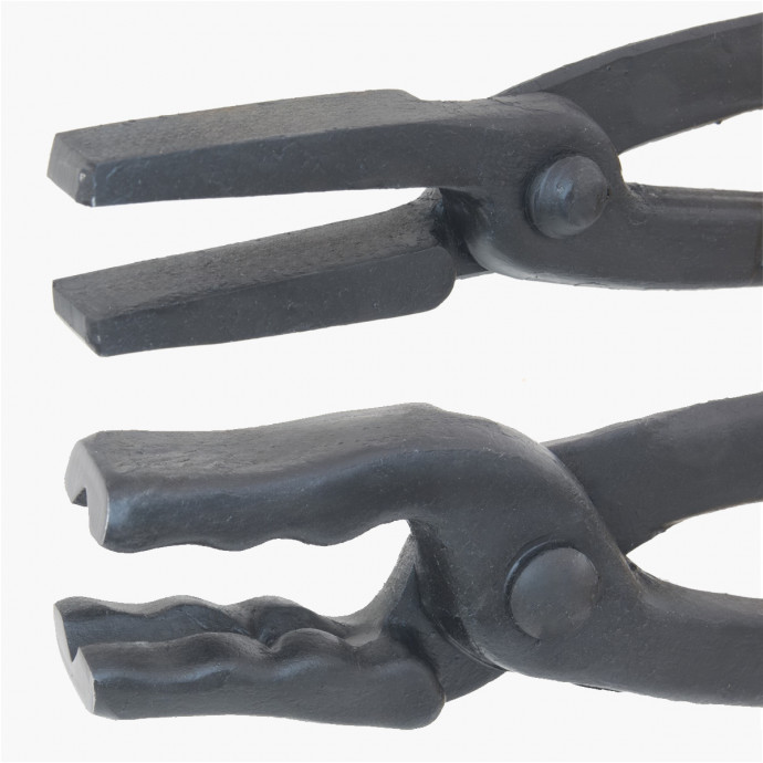 Straight blacksmith pliers