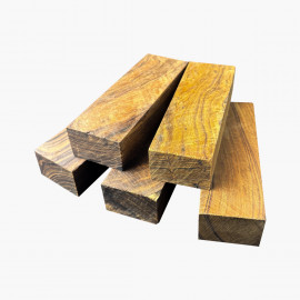 Blocs de bois de fer naturel