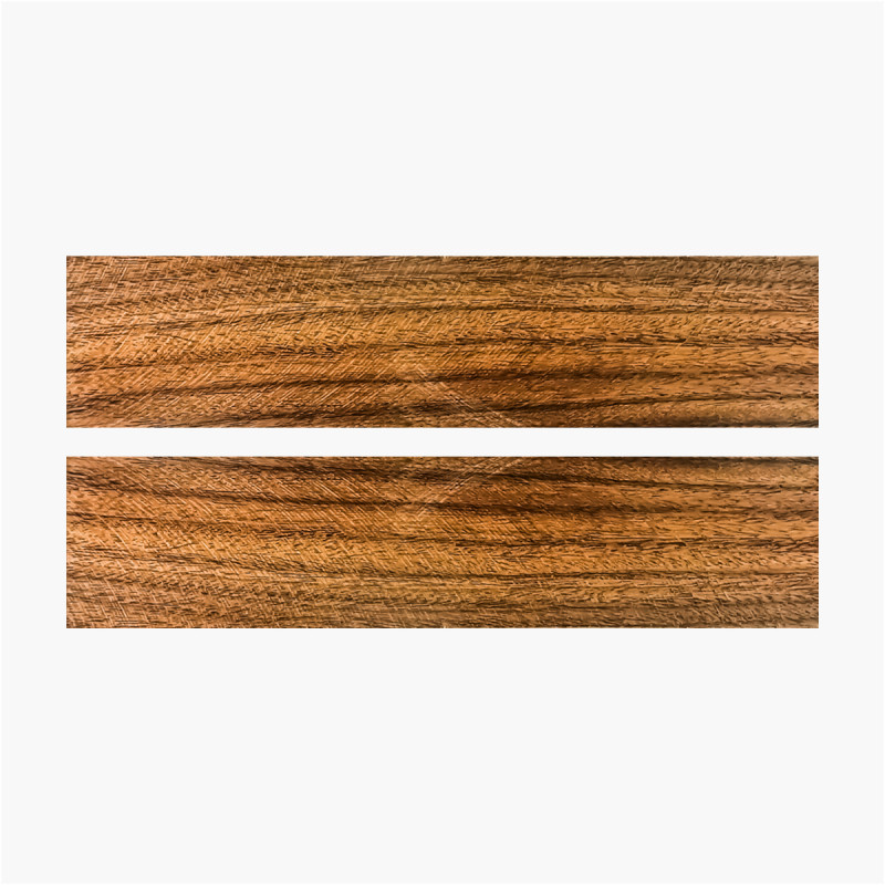 Plaquette de bois de palissandre naturel