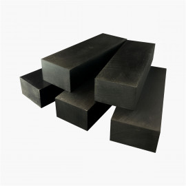 Charm wood blocks stabilized black