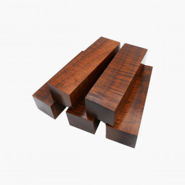 Blocs de bois de Gidgee ondé naturel