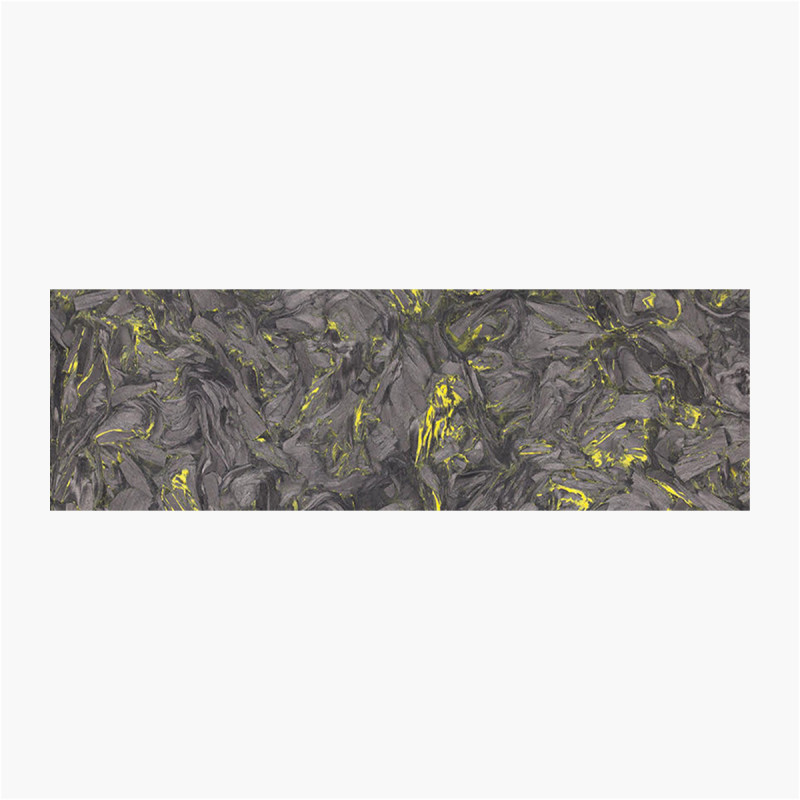 Plaquettes fibre de carbone - Dark matter Jaune - Fat Carbon