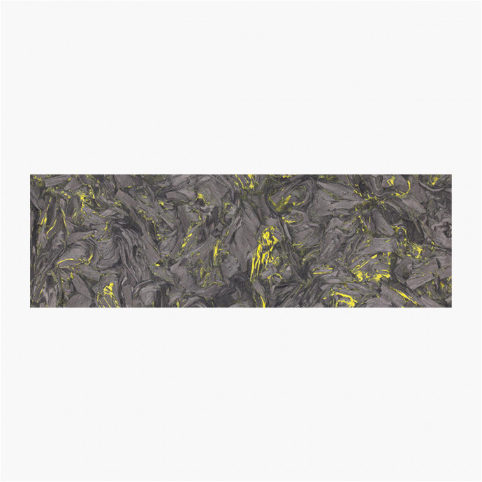 Plaquettes fibre de carbone - Dark matter Jaune - Fat Carbon