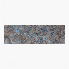 Plaquettes fibre de carbone - Dark matter Bleu - Fat Carbon
