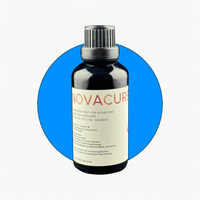 Colorant pour stabilisation du bois - Bleu