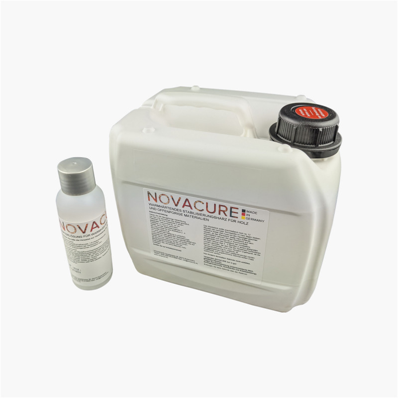 Résine pour stabilisation du bois - Novacure