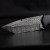 Vegas Forge - Sharktooth - Acier damas inoxydable américain