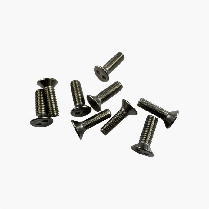 Stainless screw Snake Eyes - Strawberry head - M3