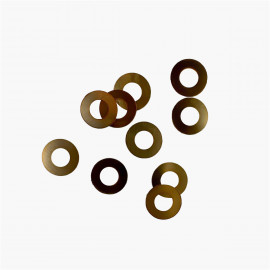 Rondelles de friction en bronze beryllium pour axe de...