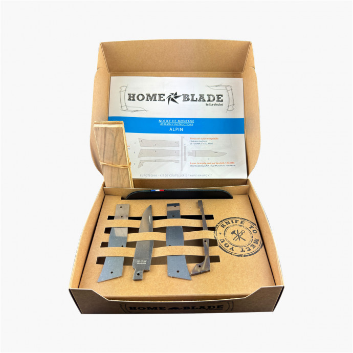 Couteau en kit pliant - Alpin - HOME BLADE