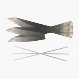 Couteau en kit - Gyuto 14C28N - 3 pieces