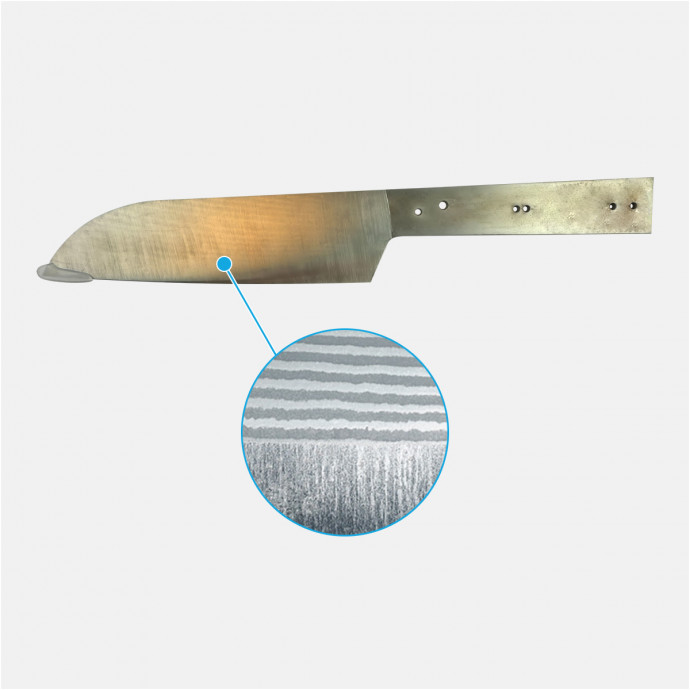 Couteau de cuisine en kit - SANTOKU VG10 - HOME BLADE