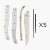 Couteau en kit - Laguiole Plein manche - 5 pieces