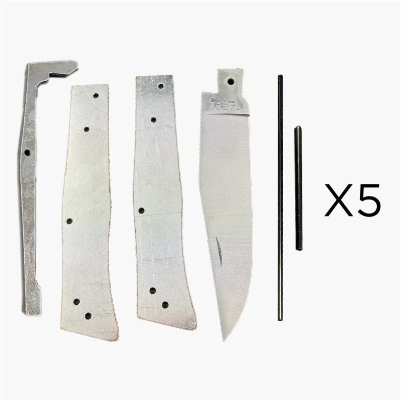 Couteau en kit - Aurillac - 5 pieces