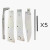 Couteau en kit - Aurillac - 5 pieces