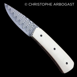 Acier inoxydable Damasteel - Damacore DC18N  - Odin's Eye