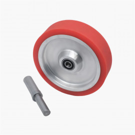 Roue de contact caoutchouc sur roulement pour backstand