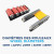 Jeu de rouleaux caoutchouc pour backstand de coutelier