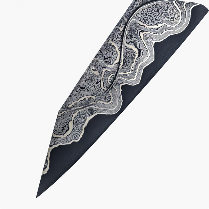 Damas Baker Forge - IceStorm Ni Shim - Wavy