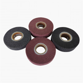 Roues à lamelles Nylon pour finition satinée