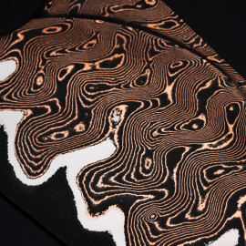 Damas Baker Forge - CopperMai Ni Shim - Ripple